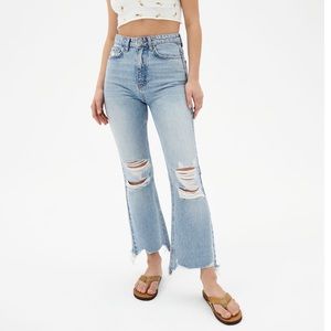 NWT BDG urban outfitters distressed flare jeans